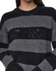 DKNY DKNY Sequin Logo Stripe Sweater - 4