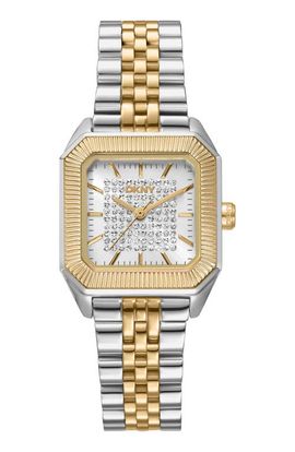 DKNY DKNY Signature Shape Tank Bracelet Watch, 27mm x 34mm