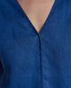 DKNY DKNY V-Neck Linen Top - 4