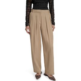 DKNY DKNY Weathered Twill Pleated Pants