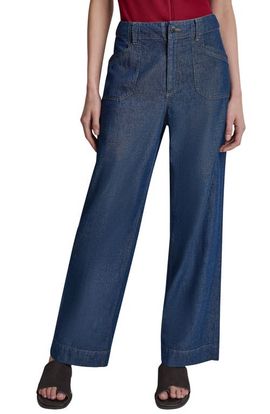DKNY DKNY Wide Leg Ankle Jeans