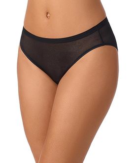 Dkny Dkny Women's Sheer Stripe Mesh Bikini Panty