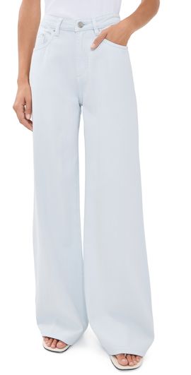 DL1961 DL1961 Alex Aura Baggy Wide Leg Jeans Mystique Blue Aura