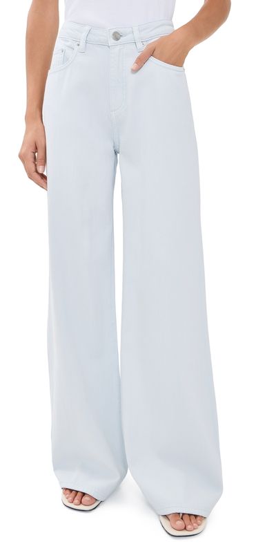 DL1961 DL1961 Alex Aura Baggy Wide Leg Jeans Mystique Blue Aura