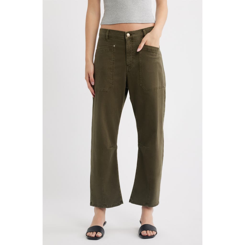 DL1961 DL1961 Bilie Easy Barrel High Rise Twill Pants