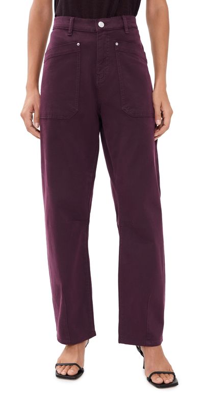DL1961 DL1961 Bilie Easy Barrel Pants Viola (Dl Twill)