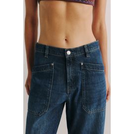 DL1961 DL1961 Bilie High Waist Barrel Ankle Jeans