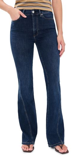 DL1961 DL1961 Bridget Boot Instasculpt Jeans Breeze Seamed