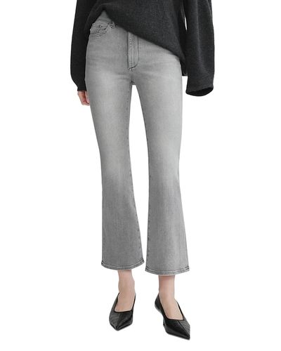 Dl1961 DL1961 Bridget Bootcut High-Rise Instasculpt Cropped Jeans in Light Smoke