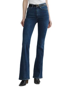 Dl1961 DL1961 Bridget Bootcut High Rise InstasculptJeans in Breeze Seamed
