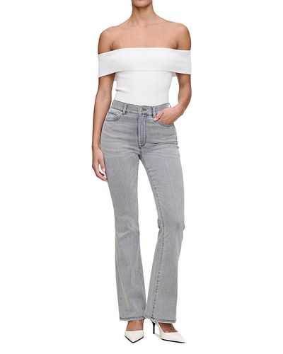 Dl1961 DL1961 Bridget Instasculpt High Rise Bootcut Jeans in Grey Cove