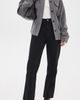 DL1961 DL1961 Cate Classic High Rise Straight Petite Jeans 27 Black/Highluxe - 5
