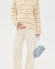 DL1961 DL1961 DL1961 x Bumpsuit DL Aura Taylor Relaxed Barrel Maternity Jeans Flax (DL Aura) - 5