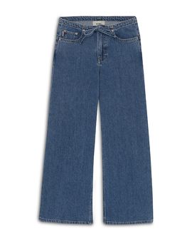 Dl1961 DL1961 Girls' Frankie Low Rise Baggy Wide Leg Jeans