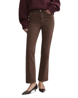 Dl1961 DL1961 Halle Straight High Rise InstasculptJeans in Brownstone