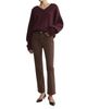 Dl1961 DL1961 Halle Straight High Rise InstasculptJeans in Brownstone - 2