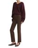 Dl1961 DL1961 Halle Straight High Rise InstasculptJeans in Brownstone - 5