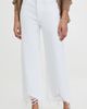DL1961 DL1961 Hepburn Wide Leg High Rise Jeans White Distressed - 2