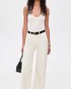 DL1961 DL1961 Hepburn Wide Leg Jeans Eggshell (DL Ultimate) - 5