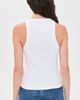 DL1961 DL1961 High Neck Ribbed Tank White - 3