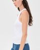 DL1961 DL1961 High Neck Ribbed Tank White - 4
