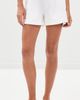 DL1961 DL1961 Isabel Pleated Shorts White (Original ' 61) - 2