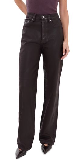 DL1961 DL1961 Karmine Refined Wide Leg Jeans 31 bramble coated (dl ultimate)