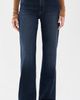 DL1961 DL1961 Karmine Refined Wide Leg Jeans: High Rise 32' Newport Softwear (Dl Softwear) - 2