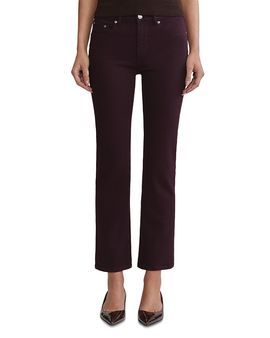 Dl1961 DL1961 Mara Instasculpt High Rise Ankle Straight Jeans in Viola