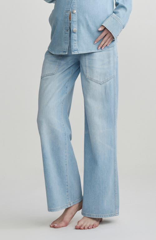 DL1961 DL1961 Maternity Hepburn High Waist Wide Leg Jeans