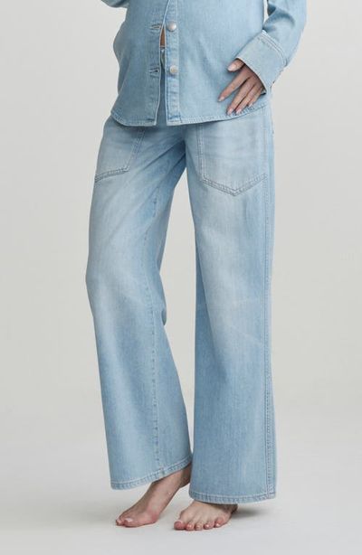 DL1961 DL1961 Maternity Hepburn High Waist Wide Leg Jeans