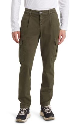DL1961 DL1961 Micah Pleated Tapered Twill Cargo Pants