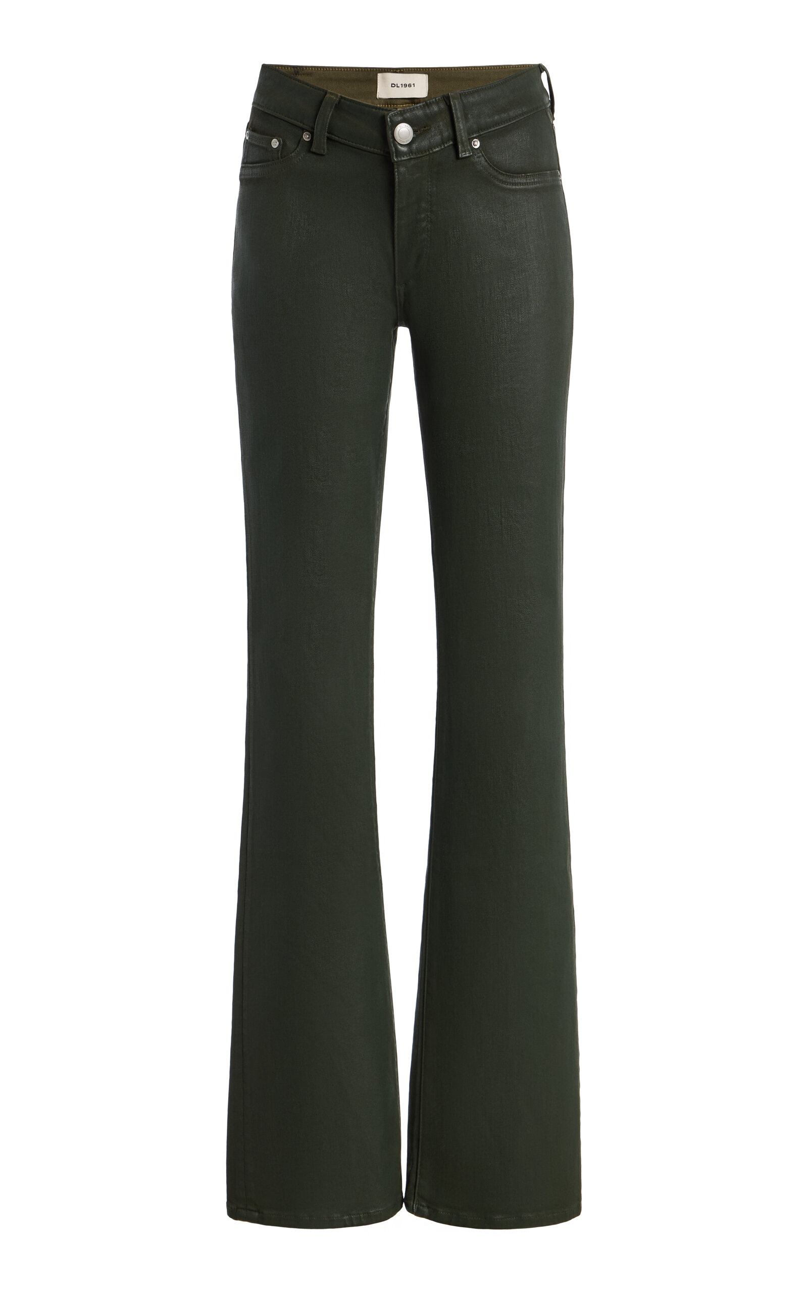 DL1961 DL1961 Milano Slim Boot LowRise Instasculpt™ WaxCoated Jeans