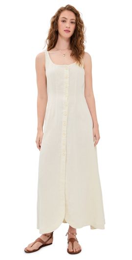 DL1961 DL1961 Montauk Dress Crema Linen (Linen)