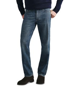 Dl1961 DL1961 Noah Straight Fit Five Pocket 32 Jeans in Iron Blue