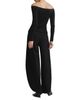 Dl1961 DL1961 Rori High Rise Wide Barrel Highluxe Jeans in Black - 3