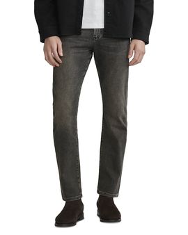Dl1961 Dl1961 Russel Slim Straight Fit 32 Jeans in Rock DL Ultimate Knit