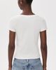 DL1961 DL1961 Shrunken Tee V-Neck White - 3