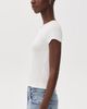 DL1961 DL1961 Shrunken Tee V-Neck White - 4