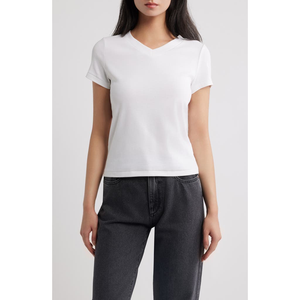 DL1961 DL1961 Shrunken V-Neck Tee