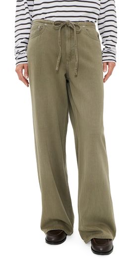 DL1961 DL1961 Sienna Petite Wide Leg Relaxed Jeans Clover