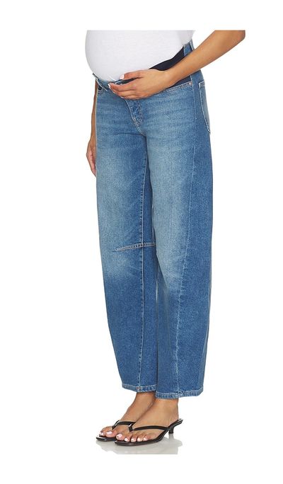 DL1961 DL1961 X Bumpsuit Miro Barrel High Rise Maternity Jeans