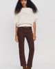 DL1961 Halle Straight Mid-Rise Jeans - 1