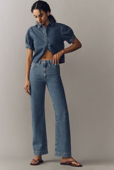 DL1961 Karmine Aura High-Rise Wide-Leg Jeans