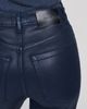 DL1961 Karmine High Rise Wide Leg Wax Coated Jeans - 5