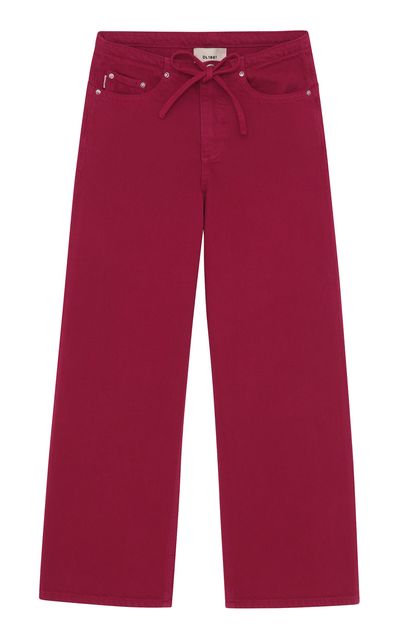DL1961 KIDS DL1961 KIDS Frankie LowSlung Wide Leg Jeans Rouge
