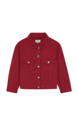 DL1961 KIDS DL1961 KIDS Jordyn Denim Trucker Jacket Rouge