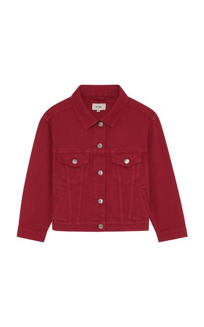 DL1961 KIDS DL1961 KIDS Jordyn Denim Trucker Jacket Rouge