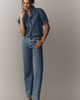 DL1961 Montauk Puff-Sleeve Aura Shirt Top - 3