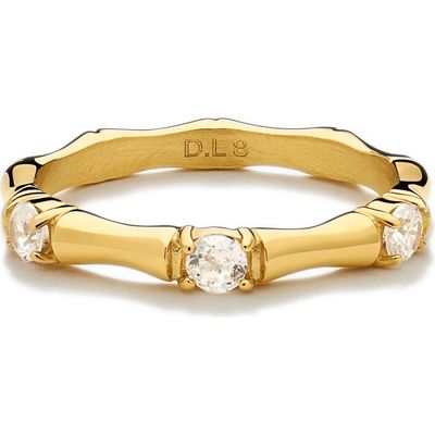 D.LOUISE D.LOUISE Bamboo Cubic Zirconia Ring